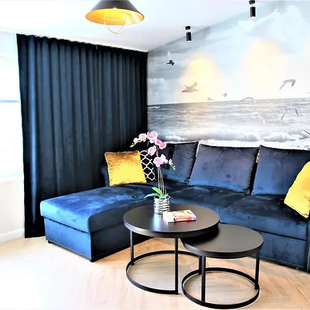 דירה Royal Maris 6 - Najlepsza Lokalizacja W Ustce, Blisko Plazy I Portu, Bezplatny Parking, Scicsle Centrum אוסטקה