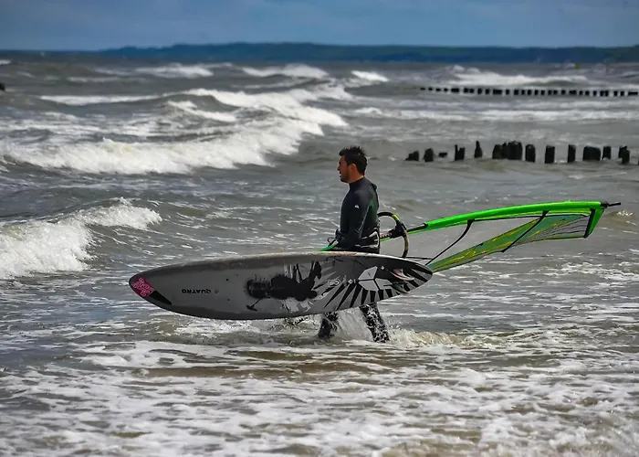 Royal Maris 6 - Najlepsza Lokalizacja W Ustce, Blisko Plazy I Portu, Bezplatny Parking, Scicsle Centrum Lägenhet *