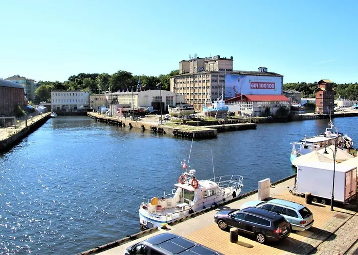 Royal Maris 6 - Najlepsza Lokalizacja W Ustce, Blisko Plazy I Portu, Bezplatny Parking, Scicsle Centrum Lägenhet